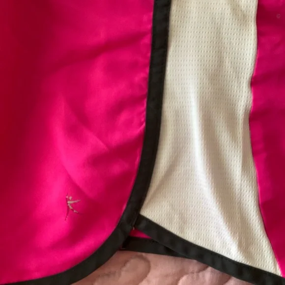 Danskin Now Pink and White Athletic Shorts - Picture 3 of 8